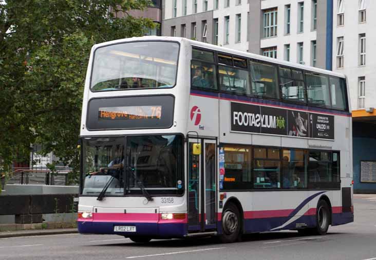 First Bristol Dennis Trident Plaxton President 33158